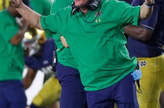 
					No. 5 Notre Dame knocking on the door for playoff berth
				