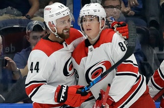 Hurricanes’ Martin Necas on first NHL goal: ‘It’s a great moment. I feel really good about it’