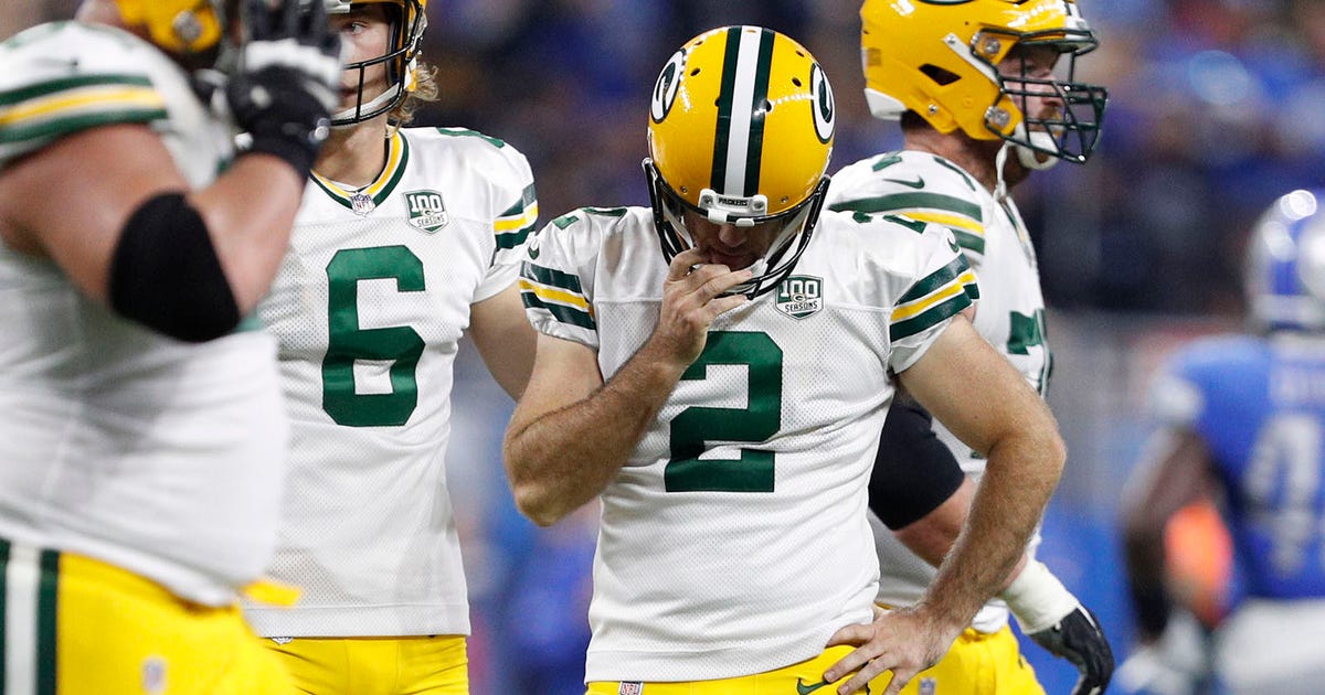 Packers kicker Crosby disappointed in missed kicks, but trusts himself to improve
Packers kicker Crosby disappointed in missed kicks, but trusts himself to improve