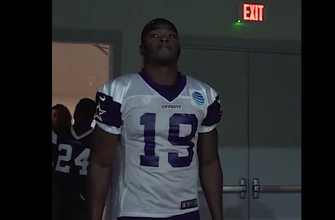 FIRST LOOK: Amari Cooper takes the field for first practice as a Dallas Cowboy