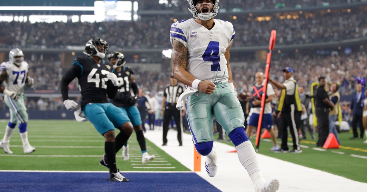 Prescott, Cowboys pack punch with pass, rout Jaguars 40-7
Prescott, Cowboys pack punch with pass, rout Jaguars 40-7
