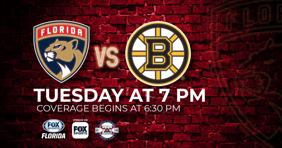 Boston Bruins at Florida Panthers game preview