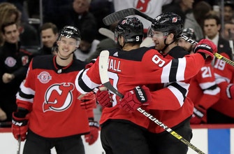 Taylor Hall has 2 goals, 2 assists as Devils beat Penguins