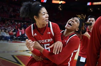 
					Dominant rebounding leads Rutgers to upset of No. 4 Maryland
				