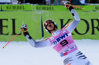 
					German skier risks losing 1st win for getting extra oxygen
				