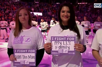 Lightning team up with Moffitt Cancer Center for Hockey Fights Cancer