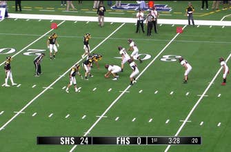 HIGHLIGHTS: Strawn scores 4th touchdown of 1st quarter lead 32-0