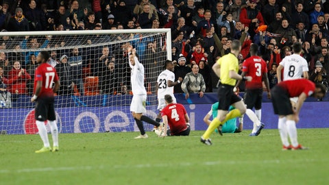 Phil Jones scores stunning own goal in loss to Valencia