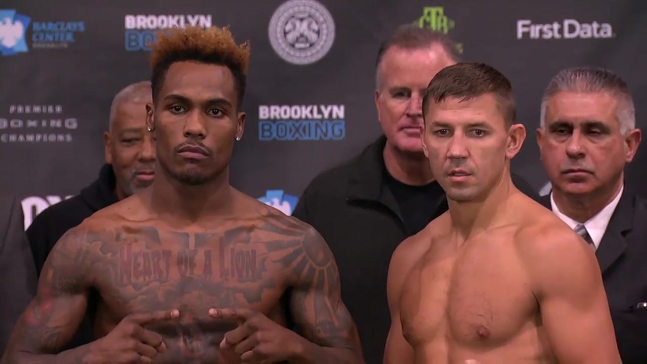 Jermall Charlo Vs Matt Korobov Faceoff Weigh Ins Pbc On Fox