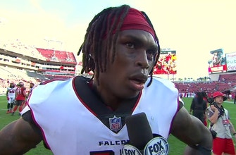 Julio Jones tells Jen Hale why he played despite dealing with injuries