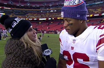 Saquon Barkley explains to Laura Okmin why his Giants ‘family’ loves playing together