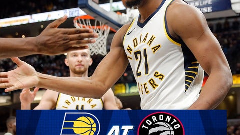 Raptors’ Miles likes what he sees from former team, Indiana Raptors’ Miles likes what he sees from former team, Indiana