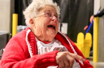 
					80 years later, Florence the fan keeps cheering on Huskers
				