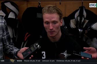 John Klingberg: We created some momentum after a while’