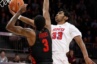 
					No. 21 Houston leads throughout in 69-58 win at SMU
				