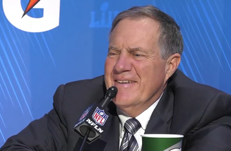 Bill Belichick speaks at 2019 Super Bowl Media Night