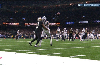 No Call! Watch the Rams’ Nickell Robey-Coleman get away with early contact in crucial NFC Championship game moment