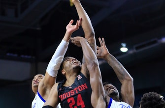 Brooks, No. 17 Houston beat Tulsa 77-65 for 20th win
