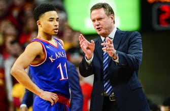 
					Eight key players will be missing when KU, West Virginia face off Saturday
				