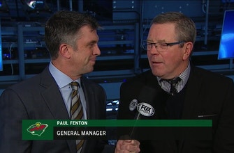 Anthony LaPanta talks trade deadline with Wild GM Paul Fenton