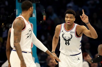 
					Fellow NBA All-Stars call Bucks' Antetokounmpo 'a joy to watch'
				