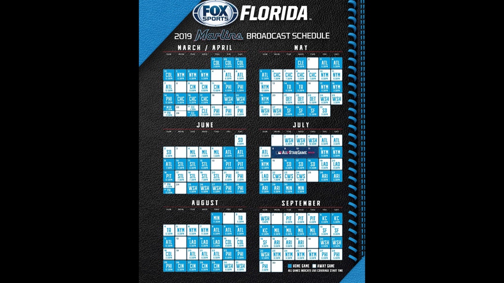 Miami Marlins Schedule 2022 Fox Sports Florida Announces Miami Marlins Tv Schedule For 2019 Season |  Fox Sports