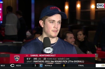 Samuel Montembeault on his first NHL win: ‘I couldn’t wait to hear the end buzzer’
