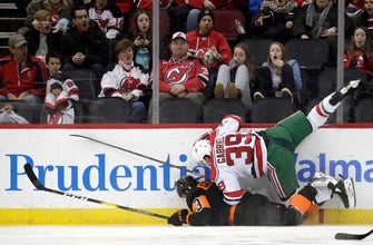 Devils F Gabriel suspended for hit on Flyers F Patrick