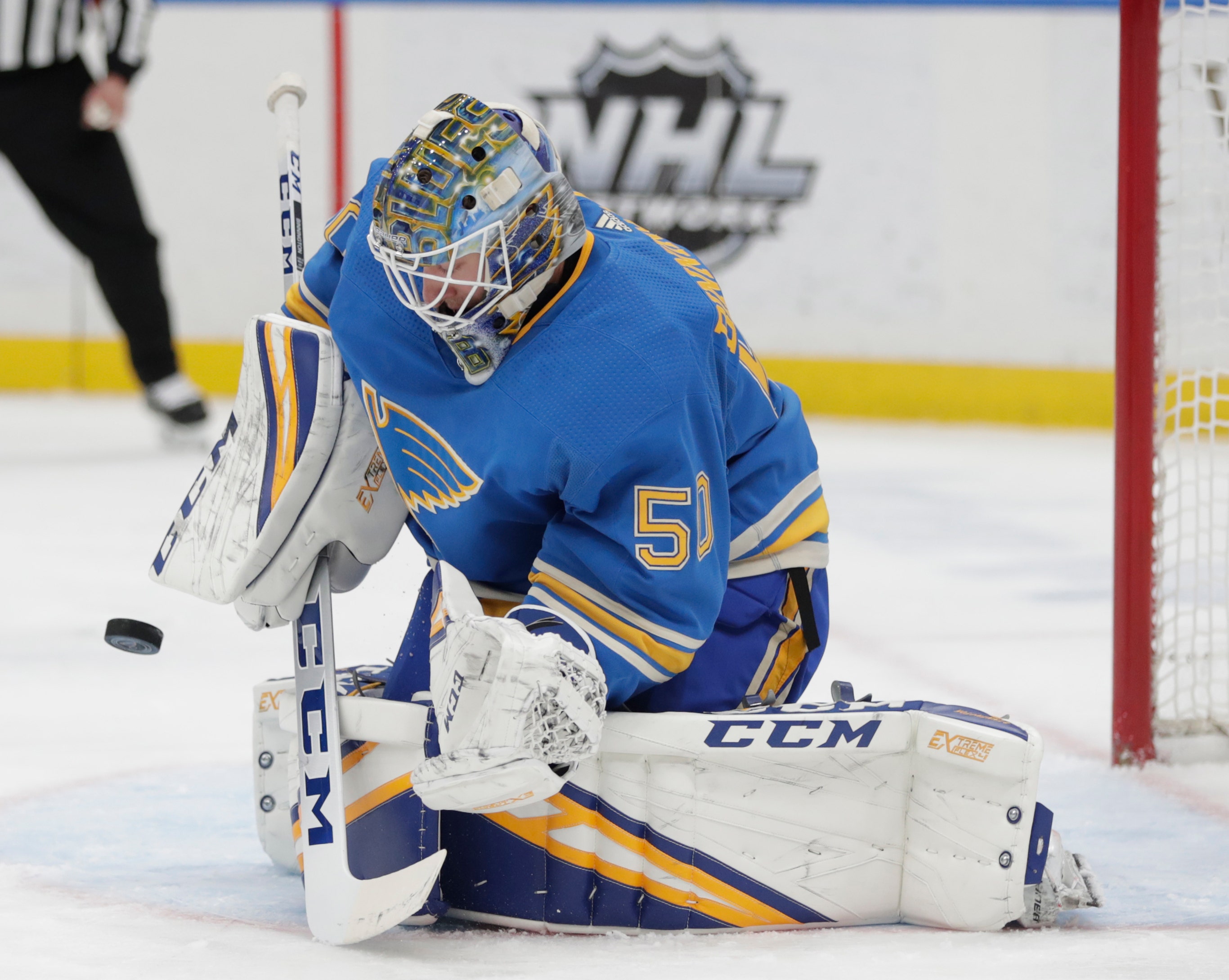 Jordan Binnington’s 39 Saves Lead Blues Past Lightning 4-3 | FOX Sports