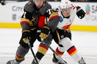 Gaudreau and Peters have Flames cruising toward playoffs