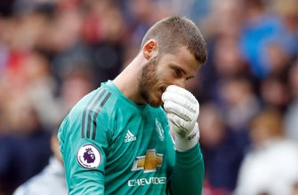 
					David de Gea under scrutiny after mistakes at Man United
				