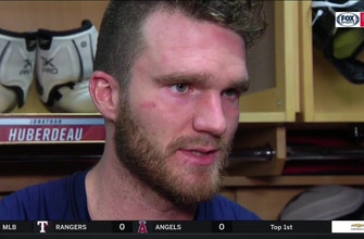 Jonathan Huberdeau on his growth as an NHL player, Sam Montembeault’s night