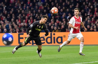 
					Ronaldo returns with a goal as Juventus draws Ajax 1-1
				