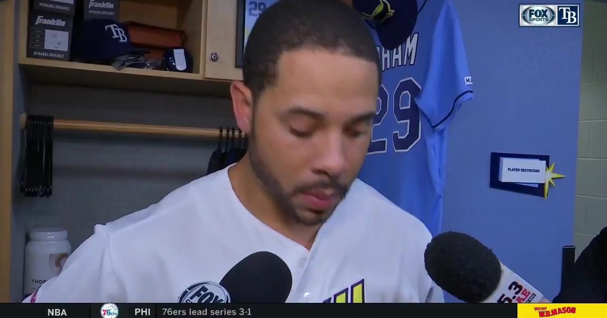 Tommy Pham on learning from his base running mistake | FOX &hellip;