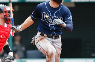 
					Meadows goes 4 for 4 with leadoff HR, Rays top Indians 6-3
				