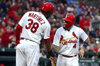 
					Cardinals score 17 runs in total domination of the Pirates
				