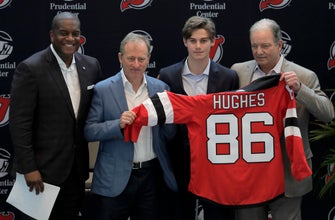 
					Devils introduce Jack Hughes to New Jersey after big week
				