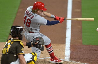 Cardinals send struggling Bader down to Triple-A Memphis