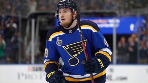 Blues' Ivan Barbashev to have hearing for hit on Bruins' Marcus Johansson
