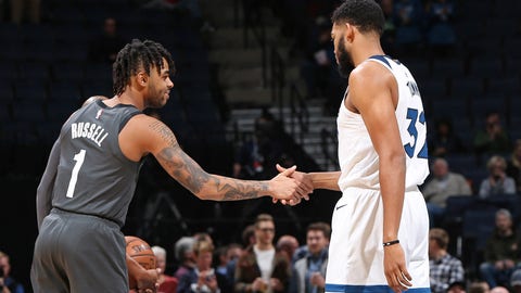 Timberwolves to meet with Nets RFA Russell
