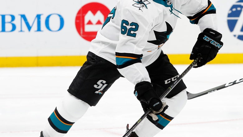 Sharks re-sign forward Kevin Labanc to 1-year deal