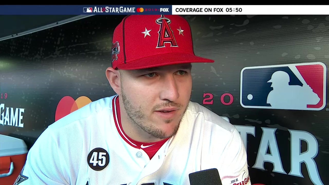 mike trout all star jersey