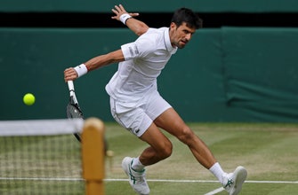 
					Djokovic wins third set vs Bautista Agut at Wimbledon
				