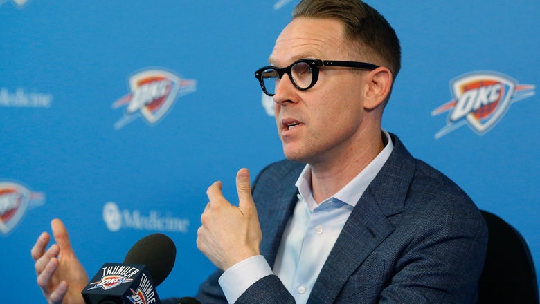 Thunder GM Presti shies away from term "rebuilding"