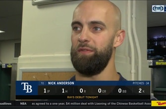 
					Nick Anderson: ‘It was awesome to get out there for the Rays’
				