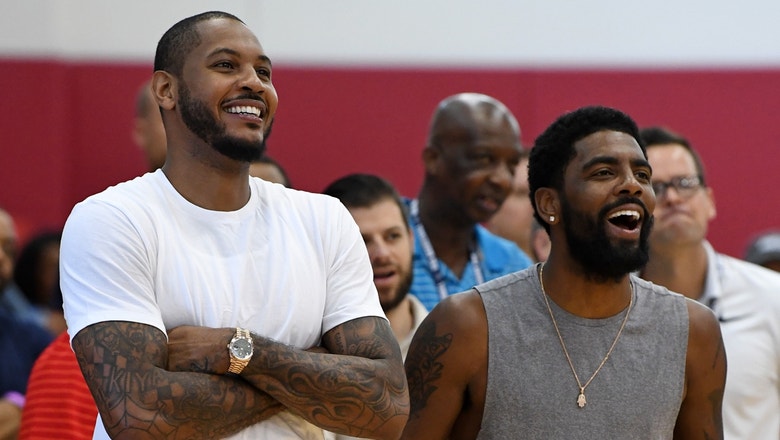 Nick Wright and Chris Broussard react to reports the Brooklyn Nets are interested Carmelo Anthony