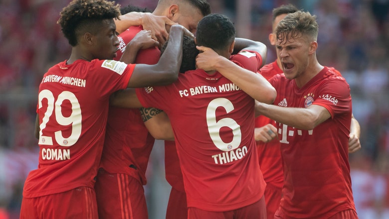 1st Bundesliga win for Union Berlin; Bayern routs Mainz 6-1