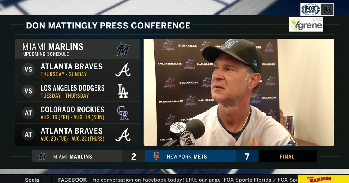 Don Mattingly We Kinda Got Manhandled This Whole Trip Fox Sports