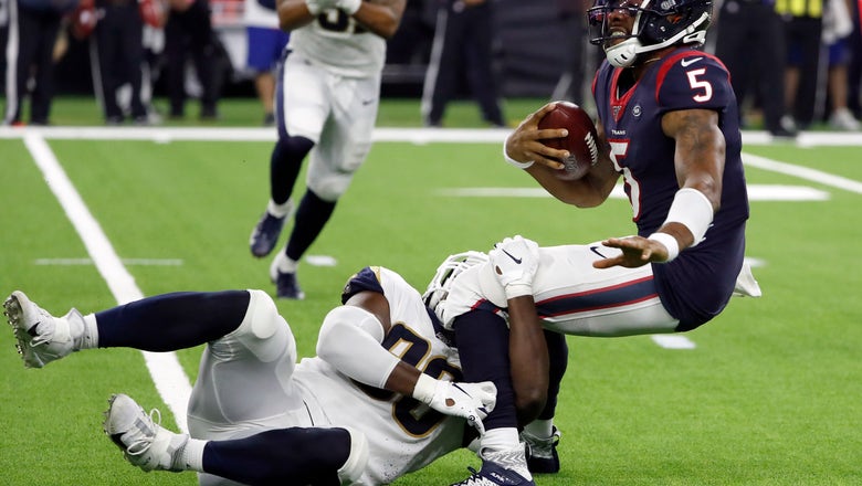 Wolford throws 2 TD passes in Rams' 22-10 win over Texans