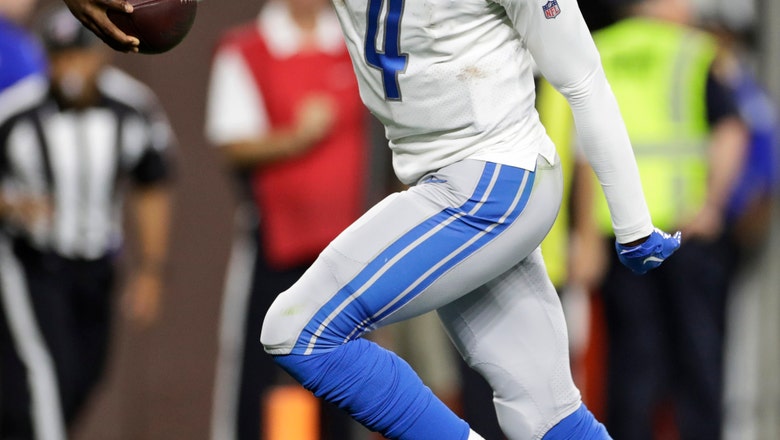 Browns deal rookie QB Blough to Lions, swap '22 draft picks